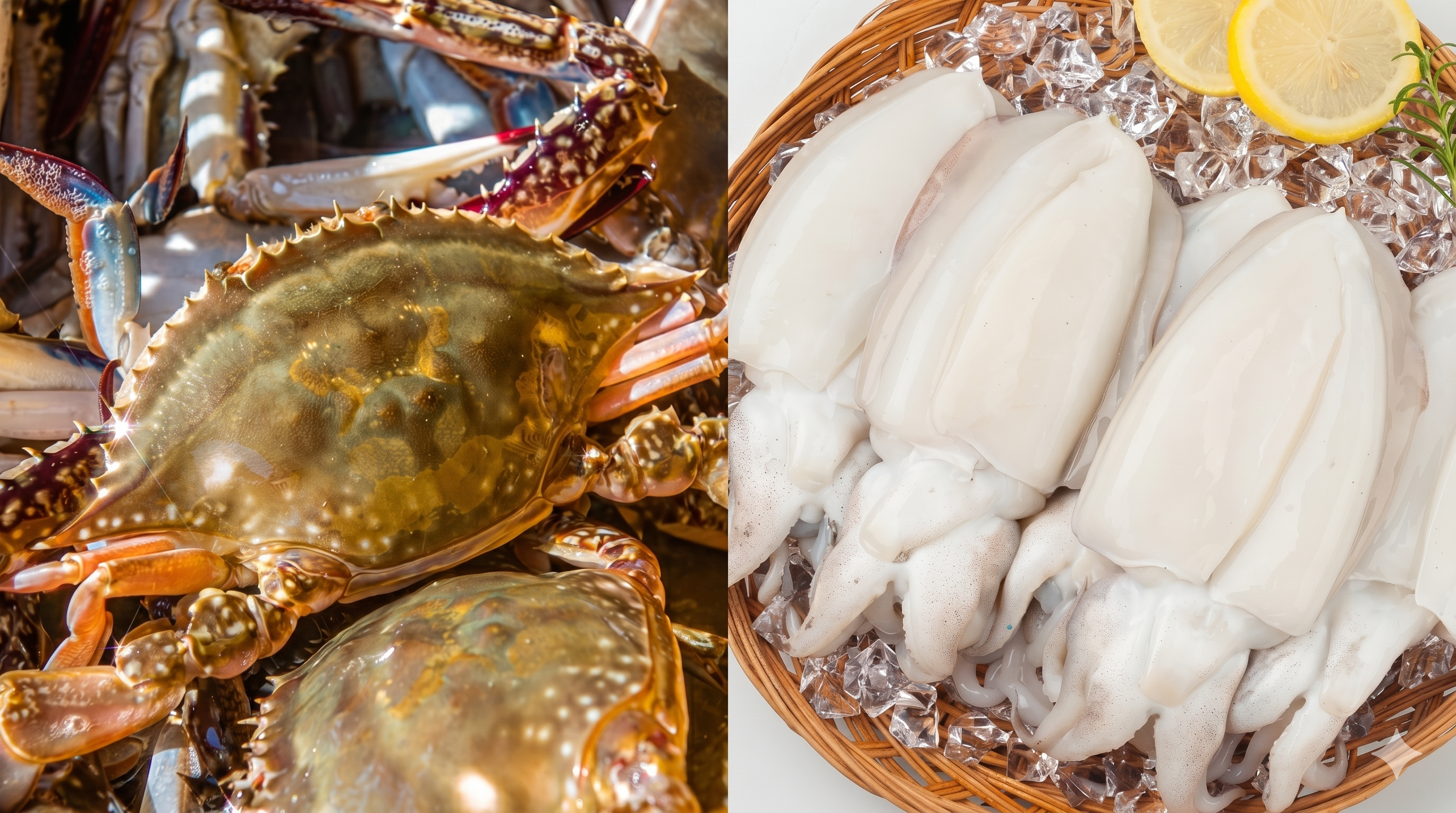 “지금이 가장 맛있다”… 송은이와 신기루가 찾은 5월 제철 해산물 꽃게·갑오징어 [FOOD+]