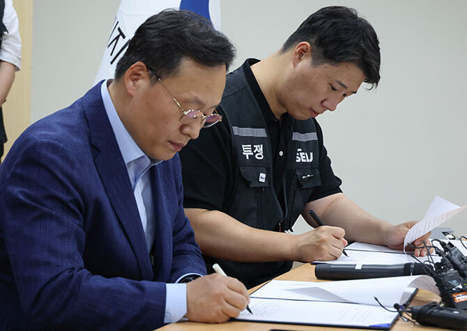 노사 모두 한 발짝씩 양보…영업이익 12% 
