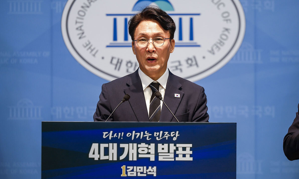 김민석 “신천지 정치개입 문제 지적한 것…특정 후보 연결은 제 책임 아냐”