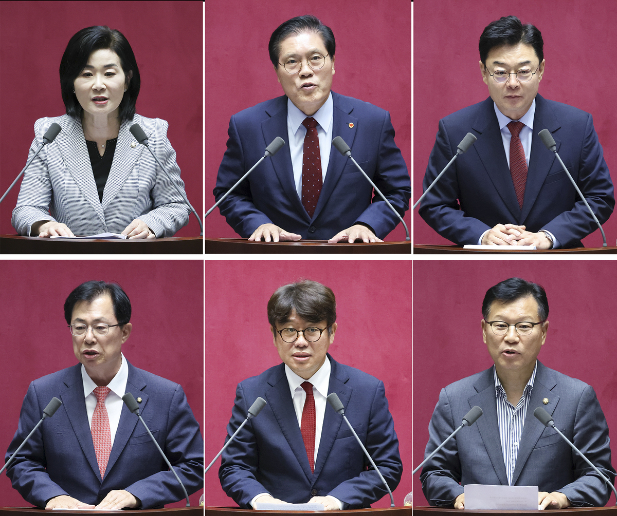 국힘 몫 6개 상임위장 선출… 55일 만에 ‘원 구성’